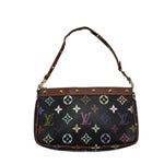 Load image into Gallery viewer, Louis Vuitton x Takashi Murakami Multicolor Monogram Pochette Bag (Pre-owned) 8TKRRGY
