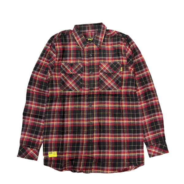 SCARS Flannel Maroon