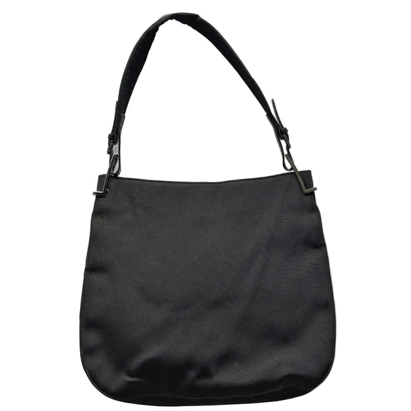 Gucci Black Nylon Shoulder Bag (Like new) DC6GJTY
