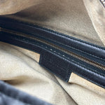 Load image into Gallery viewer, Bottega Veneta Black Intrecciato Woven Nappa Leather Montaigne Satchel Bag (Pre-owned) HCQ79BT
