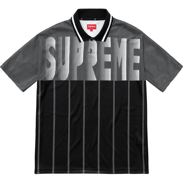 Supreme Soccer Polo Black