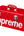 Supreme Diamond Plate Tool Box Red