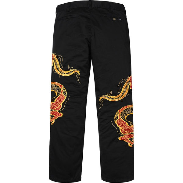 Supreme Dragon Work Pant Black