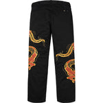 Load image into Gallery viewer, Supreme Dragon Work Pant Black
