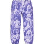 Load image into Gallery viewer, Supreme Jesus and Mary Sweatpant Purple

