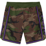 Load image into Gallery viewer, Supreme Rhinestone Basketball Short Woodland Camo
