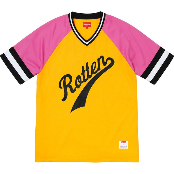 Supreme Rotten Baseball Top Yellow