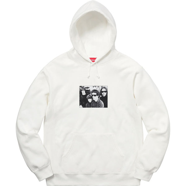 Supreme The Velvet Underground Hooded Sweatshirt White