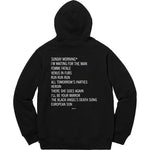Load image into Gallery viewer, Supreme The Velvet Underground Hooded Sweatshirt Black
