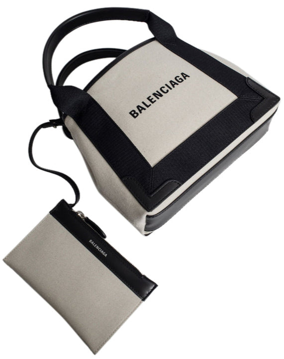 BALENCIAGA Handbag Navy Shoulder Bag/Handbag