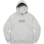 Load image into Gallery viewer, Supreme Burberry Box Logo Hooded Sweatshirt Heather Grey
