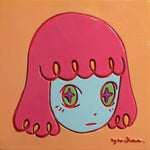 Load image into Gallery viewer, Yeo Kaa TILES Girl Orange on the mosaic
