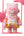 Pop Mart Mega Space Molly 400%+100% Love-a-lot Bear