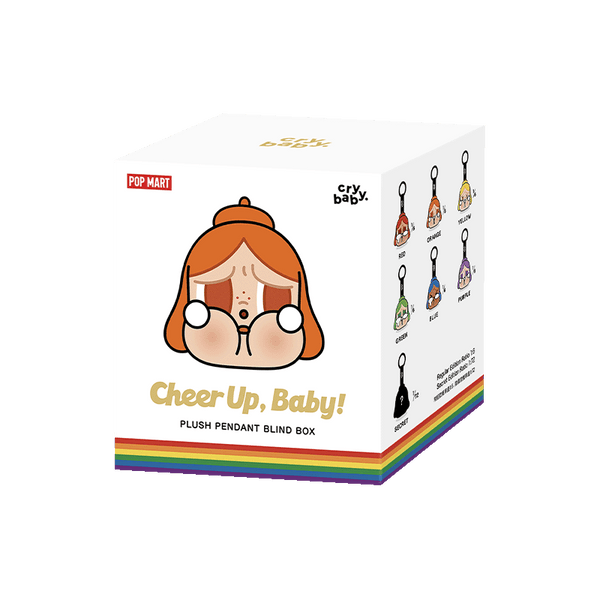Pop Mart CRYBABY CHEER UP, BABY! SERIES-Plush Pendant Blind Box (SOLD PER PIECE)