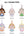 CRYBABY Sunset Concert Series-Plush Pendant Blind Box (Sold per piece)