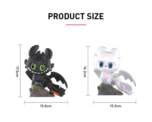 Pop Mart THE MONSTERS How to Train Your Dragon Figurine (Blind box)