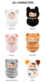 Load image into Gallery viewer, PUCKY Roly-Poly Kitty Series-Vinyl Plush Blind Box (Sold per piece)
