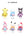 POP MART MEGA SPACE MOLLY 400% Sanrio Characters Series (Sold Per Piece)