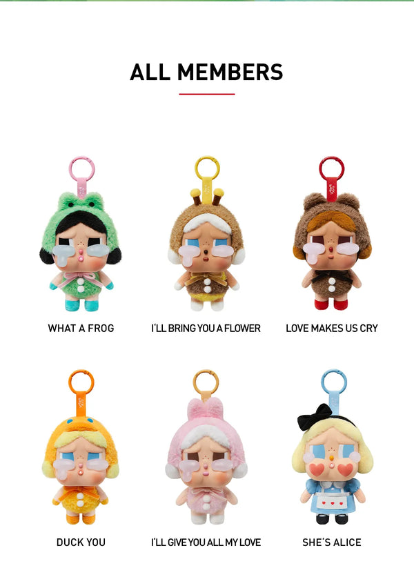 Pop Mart CRYBABY Crying Again Series-Vinyl Face Plush Blind Box