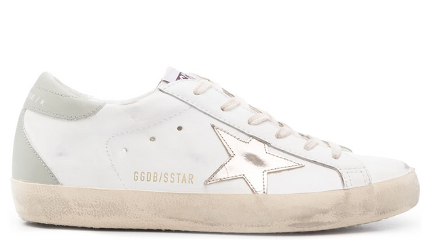 Golden Goose Super-Star White Platinum Grey (Women's)