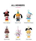 Load image into Gallery viewer, DIMOO WORLD × DISNEY Series-Vinyl Plush Keychain Blind Box (Sold per piece)
