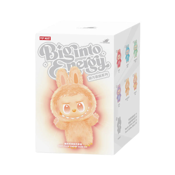 Popmart Labubu THE MONSTERS - Big into Energy Series-Vinyl Plush Pendant Blind Box (Sold per piece) V3