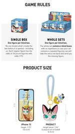 Load image into Gallery viewer, Baby Molly &amp; Baby Tabby Series-Pinch Pendant Blind Box (Sold per piece)
