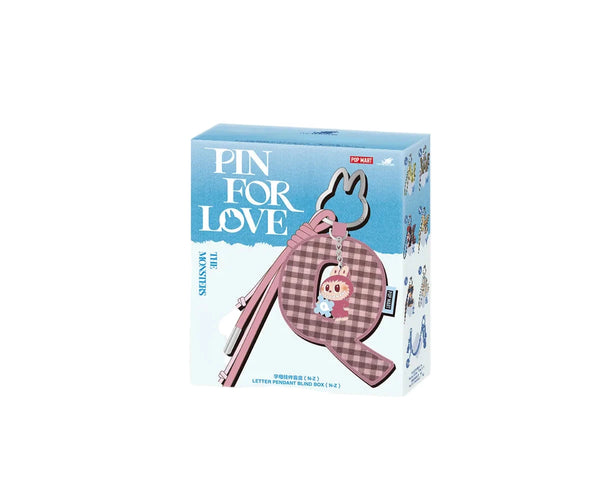 The Monsters Labubu Pin for Love Series- Letter Pendant Blind Box (N-Z) (Sold per piece)