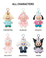 Load image into Gallery viewer, Popmart The Monsters x Sanrio Series Vinyl Plush Pendant Blind box (Sold per piece)
