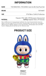 Load image into Gallery viewer, Pop Mart x The Monsters &amp; FIFA World Cup: Giant 15" Labubu "Catch The Win" Series Plush Doll
