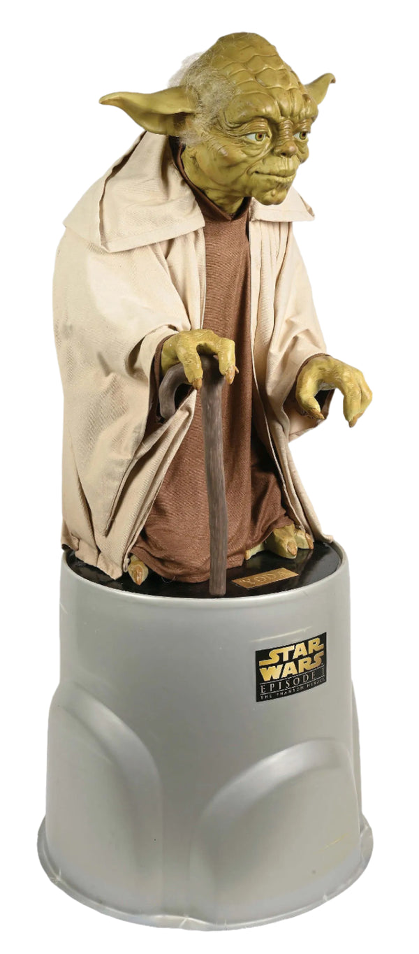 Star Wars Yoda Life Size Figure on PEPSI-COLA Pedestal base (Limited Edition)
