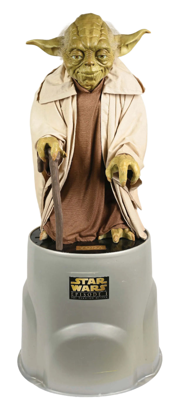 Star Wars Yoda Life Size Figure on PEPSI-COLA Pedestal base (Limited Edition)