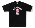 Load image into Gallery viewer, Bape Sakura College Tee Black
