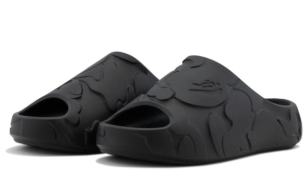 A Bathing Ape Slide #1 Black Solid Camo