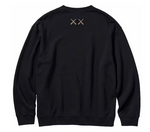 Load image into Gallery viewer, KAWS x Uniqlo Longsleeve Sweatshirt (US Sizing) Black
