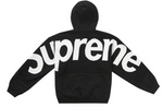 Load image into Gallery viewer, Supreme Big Logo Jacquard Hooded Sweatshirt Black
