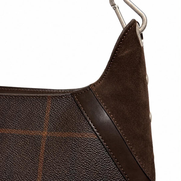Burberry Exploded Check Shoulder Bag (Pre-owned)