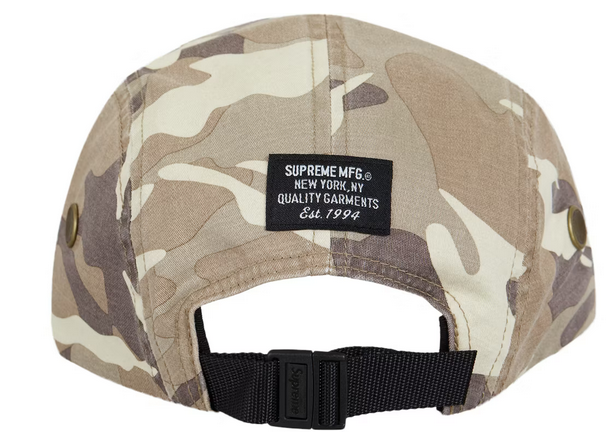 Supreme Camo Ripstop Camp Cap Stone – YankeeKicks Online