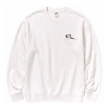 Load image into Gallery viewer, KAWS x Uniqlo Longsleeve Sweatshirt (US Sizing) Off White
