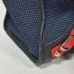 Load image into Gallery viewer, Balenciaga Mesh Arena Classic Silver Hardware Mini City Black Navy Orange (Pre-owned)
