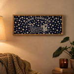 Load image into Gallery viewer, Yayoi Kusama Love Forever (Blue) Framed
