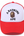 BAPE College Mesh Cap Red