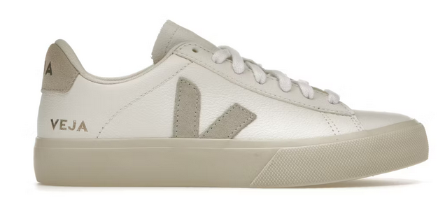 Veja Campo Low Chromefree Leather White Natural