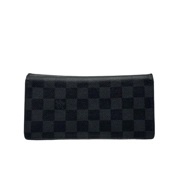 Louis Vuitton Damier Graphite Canvas Brazza Wallet (Pre-owned)