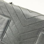 Load image into Gallery viewer, Saint Laurent Black Matelassé Leather Betty Shoulder Bag Black (Pre-owned) 96MHRH8
