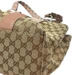 Load image into Gallery viewer, Gucci 2016-2025 Medium GG Canvas Bamboo Libeccio Tote Bag (Pre-owned)
