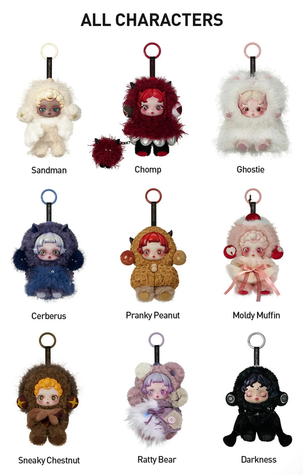 Popmart SKULLPANDA You Found Me! Series Plush Doll Pendant Blind Box (Sold per piece)