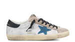Load image into Gallery viewer, Golden Goose Super Star White Beige Blue Black
