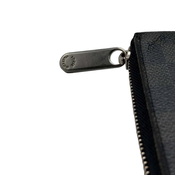 Louis Vuitton Damier Graphite Zippy Organizer Wallet Purse (Pre-owned) RWJR78