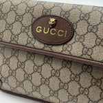 Load image into Gallery viewer, Gucci Neo Vintage GG Supreme Belt Bag Beige/Ebony (Like new) HYH98WY
